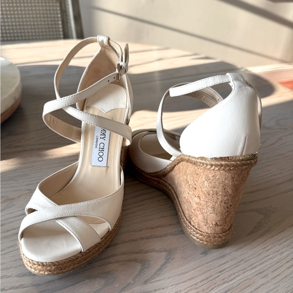 Jimmy Choo Braided Espadrilles IT 38 (size 7.5-8) - Picture 3 of 4